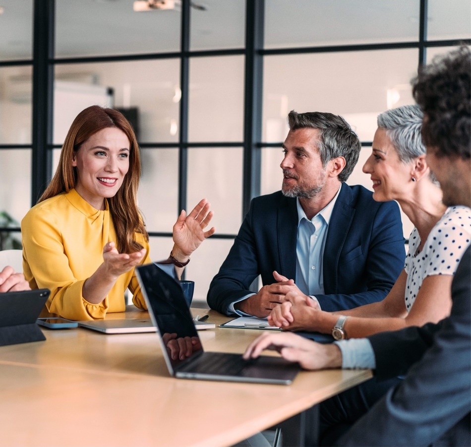 Group of people meeting