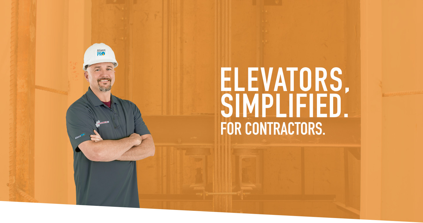 Elevators, Simplified. For Contractors.